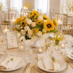 Golden Radiance Floral Package